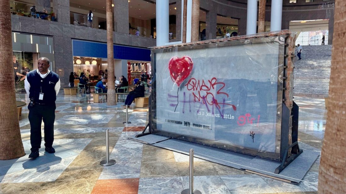 Banksy’s ‘Broken Heart’: The painting defaced on a Brooklyn wall is up ...